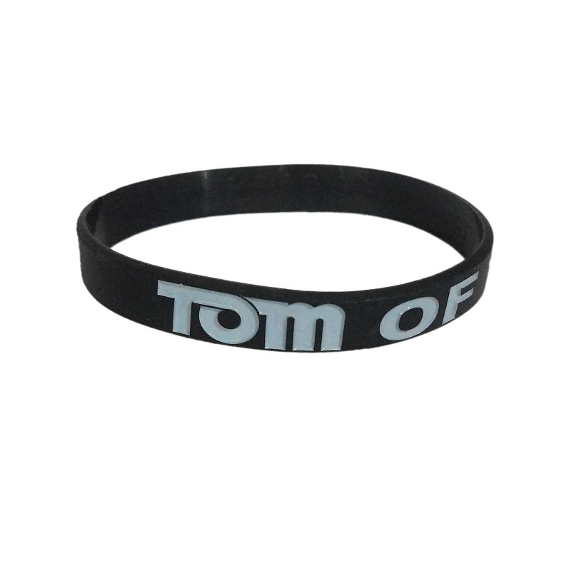 Tom of Finland Bracelet Silicone Black (T5840)