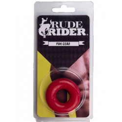 Rude Rider Fat Stretchy Cock Ring Red (T6151)