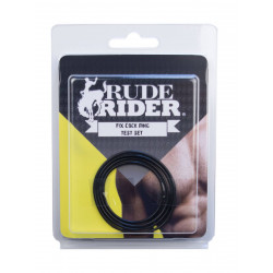 RudeRider Fix Cock Ring Test Set (T6227)