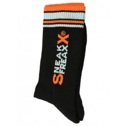 Sneak Freaxx Black Orange Socks Black One Size (T6409)