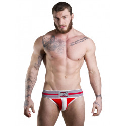 GBGB Dexter Jock Underwear Jockstrap Red/White (T7054)