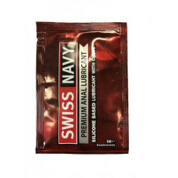 Swiss Navy Silicone Premium Anal Lubricant 5ml (E00437)