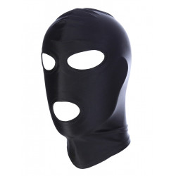 RudeRider Elastane Hood Open Eyes And Mouth Black (T7282)