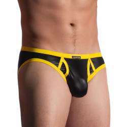 Manstore Retro Brief M816 Underwear Black/Yellow (T7379)