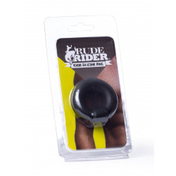 Rude Rider Knob Silicone Ring Black (T6423)