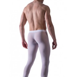 Manstore Strapped Leggings M101 Underwear White (T3546)