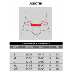 Addicted My Basic Boxer Underwear Heather Grey (T7823)