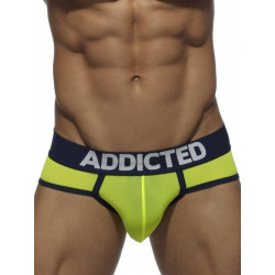 Addicted Light Brief Underwear Yellow (T7872)