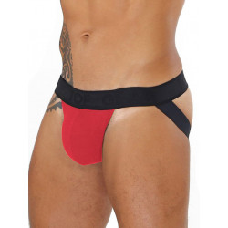 TOF Alpha Jockstrap Underwear Red/Black (T7928)