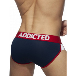 Addicted Second Skin Brief Underwear Navy Blue (T7890)