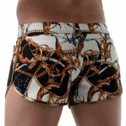 TOF Baroque Shorts Gold (T8198)