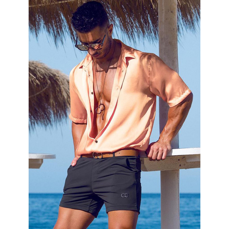 2Eros Bondi Bar Beach Swim Shorts Midnight Grey Series 3 En