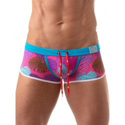 ToF Paris Floral Swim Trunk Swimwear Pink (T8439)