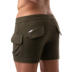 ToF Paris Cargo Shorts Khaki (T8424)