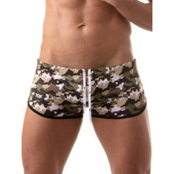 ToF Paris Iconic Swim Sunga Swimwear Khaki Camo (T8561)