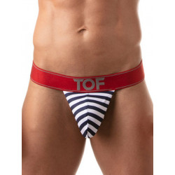 ToF Paris Iconic Stringless Thong Sailor Navy (T8570)