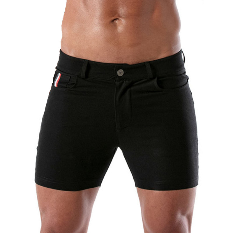 Ripped chino shorts online