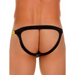 JOR Eros Jockstrap Underwear Black/Yellow (T8777)