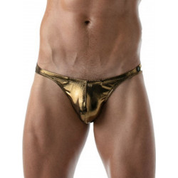 ToF Paris Metal Mini Slip Underwear Gold (T8850)