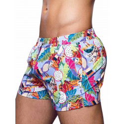 2Eros Print Swimshorts Aves Purple (T8914)