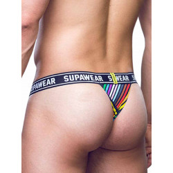 Supawear POW Thong Underwear Rainbow (T8924)