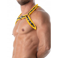 ToF Paris Neoprene Harness Yellow/Black One Size (T8970)