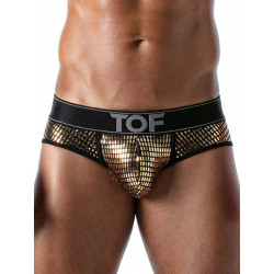 TOF Star Brief Underwear Gold/Black (T9000)
