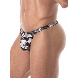 ToF Paris Iconic Swim Thong Swimwear Grey Camo (T9098)