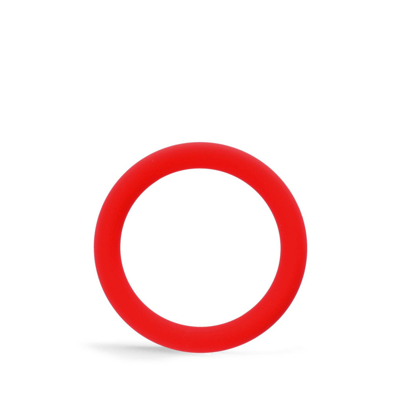 Rude Rider Silicone Cock Ring Red (T6257)