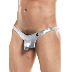 C4M Pouch Enhancing Thong Underwear SilverSkai (T9182)