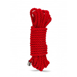 RudeRider Rope 5mm x 5m Polyester Red (T9051)