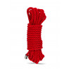 Rude Rider Rope 5mm x 5m Polyester Red (T9051)