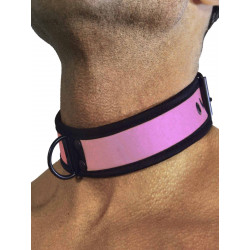 RudeRider Neoprene Puppy Collar Rose (T9313)