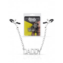 Rude Rider Daddy Nipple Clamps Metal/PVC (T9045)