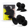 Rude Rider Large Nipple-Sucker 2-Set Black (T9191)