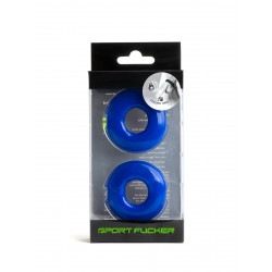 Sport Fucker Stacker Rings 2-Pack Blue (T9647)