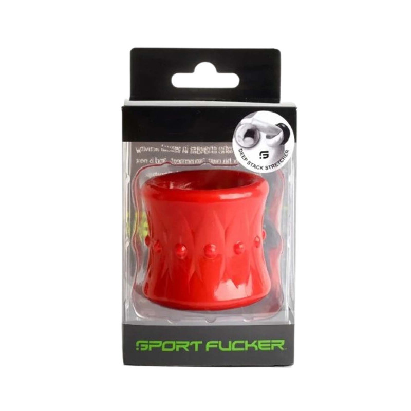 Sport Fucker Deep Stack Ball Stretcher Red (T9684)