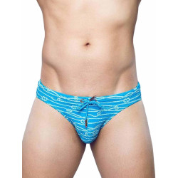 2Eros V20 Print Swim Brief Swimwear Manrope Blue (T9748) 2Eros V20 Print Swim Brief Swimwear Manrope Blue (T9748)
