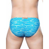 2Eros V20 Print Swim Brief Swimwear Manrope Blue (T9748)