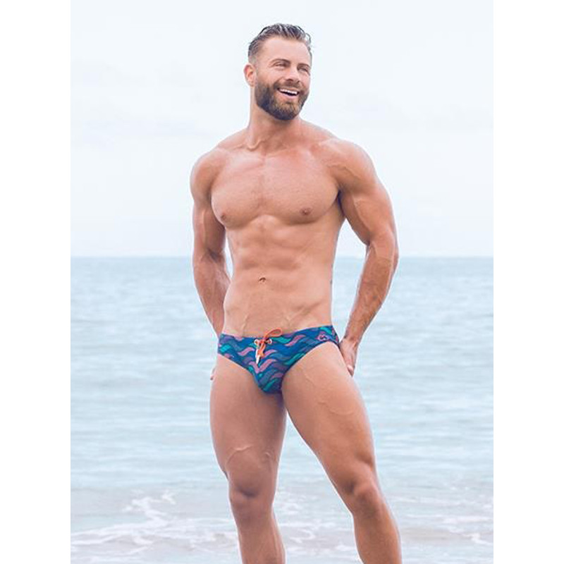 2Eros Print Swim Briefs V10 Ocean Blue (T9765) 2Eros Print Swim Briefs V10 Ocean Blue (T9765)