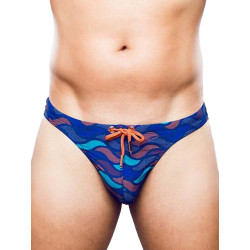 2Eros Print Swim Thongs V80 Ocean Blue (T9766) 2Eros Print Swim Thongs V80 Ocean Blue (T9766)