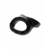 RudeRider Double Ring TPE Black (T9737)