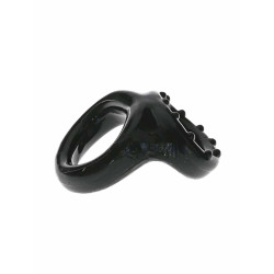 RudeRider Double Ring TPE Black (T9737)