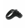RudeRider Double Ring TPE Black (T9737)