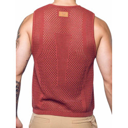 2eros Amalfi Singlet Tank Top Burnt Brown (T9863)