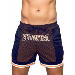 Supawear Swish Mesh Shorts Neon Orange (T9884)