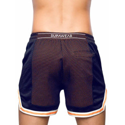 Supawear Swish Mesh Shorts Neon Orange (T9884)