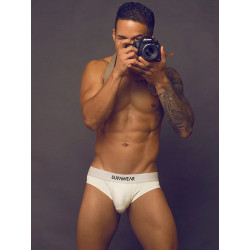 Supawear Neon Brief Underwear Ivory (T9867)