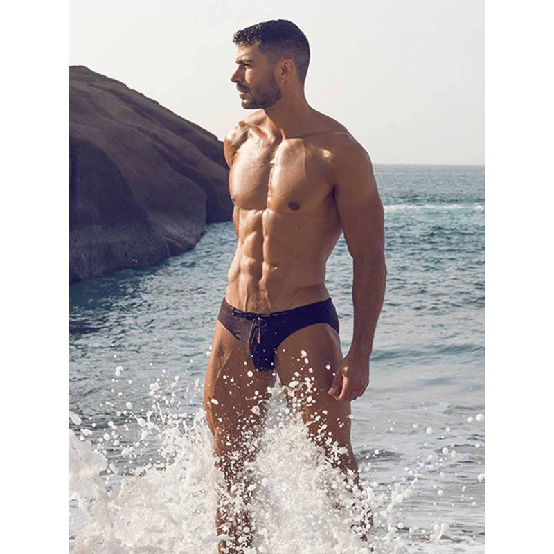 2Eros V30 Textured Swim Brief Signet Black (T9888) 2Eros V30 Textured Swim Brief Signet Black (T9888)