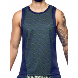 Supawear Swish Mesh Singlet Neon Green (T9885)
